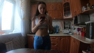 Русское, С разговорами, На кухне,