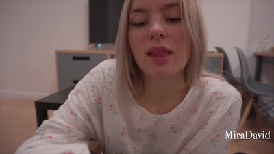 Минет, Глотает сперму, От первого лица (POV),