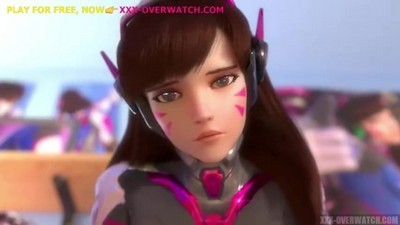 Игры, Мультики 3д, Овервотч, Мультики, D.va,