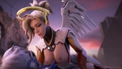 Игры, Мультики 3д, Овервотч, Мультики, Ангел,