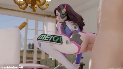 Игры, Мультики 3д, Овервотч, Мультики, D.va,