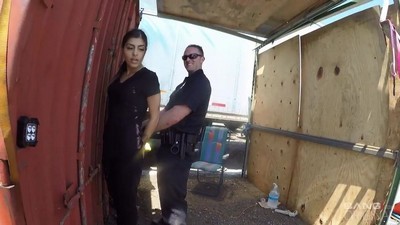 Брюнетки, Голые, Профессия, Полицейские,