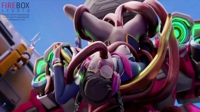 Игры, Мультики 3д, Овервотч, Мультики, D.va,